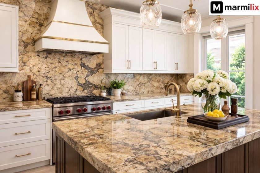 Alaska White Granite Interiors